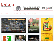 Tablet Screenshot of khelnama.com